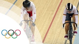 Cycling Track Womens Team Sprint Finals  CHN GER Gold Medal Replay  London 2012 Olympic Games [upl. by Yaya255]