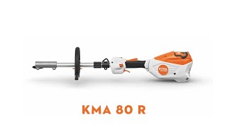 STIHL KMA 80 R Cordless KombiEngine  STIHL KombiTool  STIHL AK System  STIHL GB [upl. by Ihana]