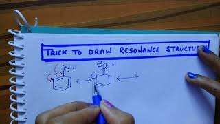 Trick to draw Resonance structures [upl. by Aihcrop860]