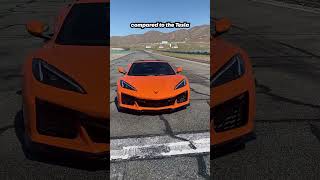 Can A Tesla Beat A Corvette Z06 [upl. by Ahsinert578]