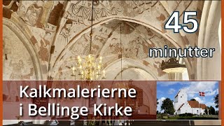 Lang Kalkmalerier Belline Kirke [upl. by Ainesy28]