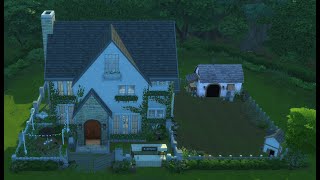 English Country Cottage  The Sims 4 Speed Build [upl. by Queston]