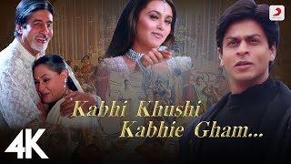 Kabhi Khushi Kabhie Gham Movie All Songs Shahrukh Khan amp KajolMUSICAL WORLD [upl. by Atinod]