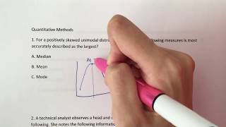 CFA Level 1 Practice Mock Exam Questions Quantitative Methods part 1 [upl. by Kcirdez252]