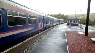 Crianlarich Railway Station  Infrastructure and Track Layout [upl. by Wolbrom]