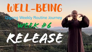 Week 6 RELEASE  WELLBEING Qigong Weekly Routine Journey [upl. by Moffit]