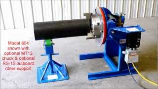 Model 804 Welding Positioner with optional MT12 Welding Chuck MADE IN THE USA [upl. by Benedicta112]