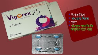 Vigorex Tablet  Sildenafil  Details [upl. by Netsreik373]