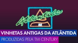 Vinhetas Atlântida FM  década de 1980 produzidas pela TM CENTURY [upl. by Anelej]