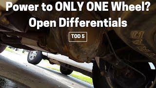 Power to ONLY ONE Wheel Open Differentials Explained  TOD 5 [upl. by Chancelor760]