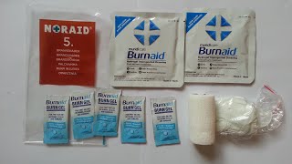 Noraid 5 Burn Injuries First Aid Kit [upl. by Anaic306]