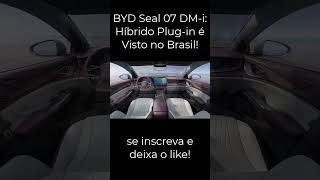 BYD Seal 07 DMi Híbrido Plugin é Visto no Brasil byd seal seal07 [upl. by Catlee108]