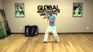 Beginner Nunchakus Class  Warm Up Basic Techniques Drills [upl. by Matless]