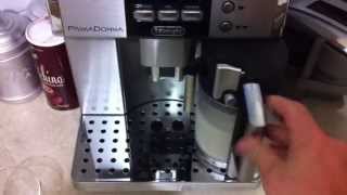 A quick cappuccino with our DeLonghi ESAM6600 PrimaDonna [upl. by Nehemiah]