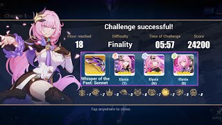 Honkai impact 3 Elysia MPE Elysian realm 68 Finality [upl. by Kriste]