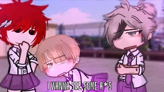 i wanna see some as  HQ  semishira ft tendou  meme [upl. by Wernick333]