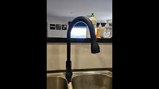 Touch Control Kitchen Faucet Mixer from Temu Review [upl. by Inneg]