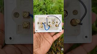 16 A SS Combined Box wiring connection 2024  how to make switch board wiring at home [upl. by Erdnaek]