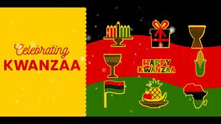 Happy Kwanzaa 🎁 🎁 💝 🍾 🍾 ✏ 📝 ✍ ✏ kwanzaa [upl. by Ailelc]