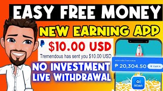 EASY FREE MONEY NEW EARNING APP EARNED 1000 USD NO INVESTMENT LIVE WITHDRAWAL [upl. by Pillihpnhoj]