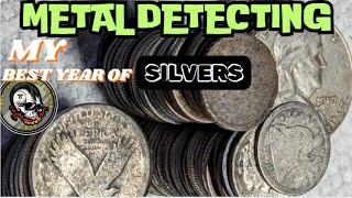 I Found 71 Silver Coins Treasure Hunting treasure treasurehunting metaldetecting coin silver [upl. by Quinton]