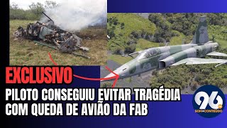 SAIBA O QUE PODE TER CAUSADO QUEDA DE AVIÃO DA FAB PILOTO EVITOU TRAGÉDIA [upl. by Oiromed]