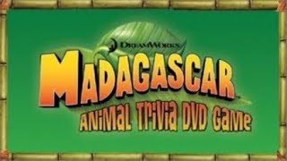 Madagascar Animal Trivia DVD Game and ScoobyDoo Funland of Freaky Fright [upl. by Suilenrac]