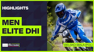 BielskoBiala  Men Elite DHI Highlights  2024 WHOOP UCI Mountain Bike World Cup [upl. by Debbee]