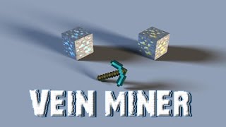 Vein Miner Mod in Vanilla Minecraft ONLY ONE COMMAND [upl. by Natrav]