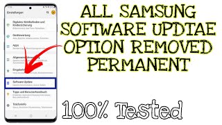 SAMSUNG OTA UPDATE DISABLE PERMANENT [upl. by Eliason792]