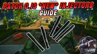 PATCH 013 NEW INJECTORS GUIDE  Escape from Tarkov Guides 013 [upl. by Ettenig]