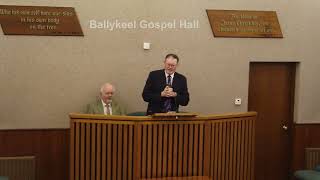 Ballykeel Gospel Hall Speaker Nigel Patterson 21012024 [upl. by Mittel]