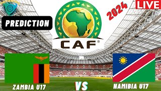 Zambia vs Namibia CAF U17 Africa Cup Of Nations 2025 I COSAFA Qualifiers [upl. by Kattie891]