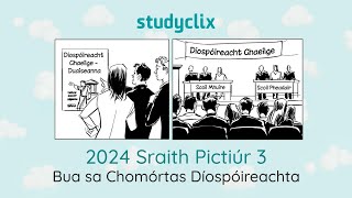 3 Leaving Cert Irish Orals Picture Stories 2024 Sraith Pictiúr 3  Bua sa Chomórtas Díospóireachta [upl. by Gniy]