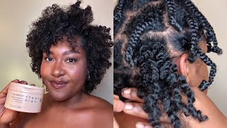 Fenty Hair Review  Homecurl curl defining cream [upl. by Idnas]