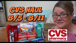 CVS HAUL 85  811  MUST COUPON WEEK [upl. by Georg196]