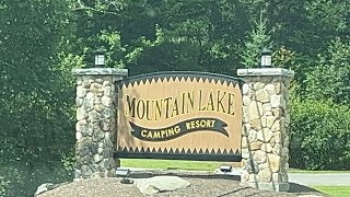 Mountain Lake Camping Resort  Lancaster NH amp Kancamagus Hwy Saco River Tubing Flume Gorge VLOG 7 [upl. by Sessilu]