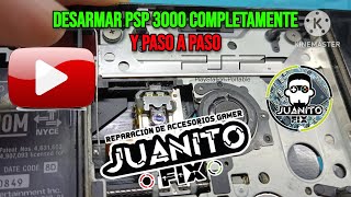 Desarmar PSP 3000 completamente y paso a paso  Disassemble PSP 3000 completely and step by step [upl. by Ainimre272]