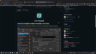 Windows10Fort Firewall v3127Parefeu [upl. by Enilarak]