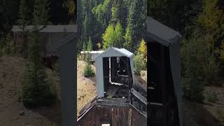 Mill overlooking Silverton goldmining miningheritage miningadventures [upl. by Anjanette511]