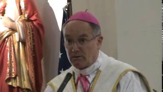 Sermon Bishop Bernard Fellay Arcadia 10 mai 2015 [upl. by Annaear]