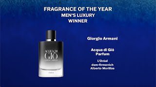 2024 TFF Awards Fragrance of the Year  Mens Luxury [upl. by Desireah916]