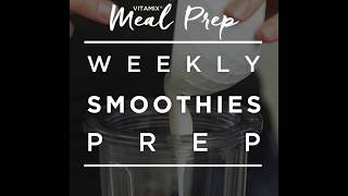 Vitamix Meal Prep  Triple Berry Smoothie [upl. by Loren452]