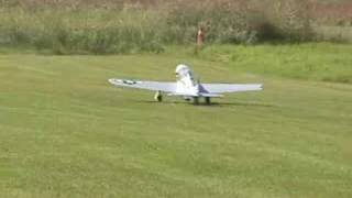 Top FLite P51 Landing [upl. by Ingemar]