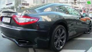 Maserati Granturismo S in Berlin awesome sound [upl. by Attenad424]