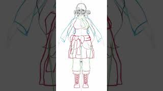 How to Prepare Reference Images for 3D Character Modeling shorts [upl. by Ysirhc]