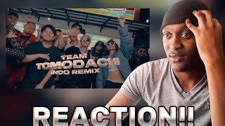 チーム友達  TEAM TOMODACHI KR Remix REACTION [upl. by Eirrot]