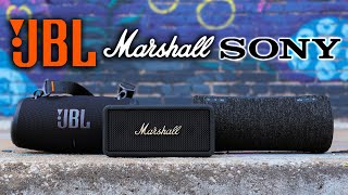 Marshall Middleton VS JBL Xtreme 3 VS Sony XG300 Who Wins [upl. by Cia307]