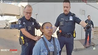 Racist Woman Arrested After Attacking Senior Citizen at the Airport [upl. by Necyrb114]