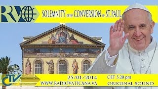 Solemnity of the Conversion of St Paul [upl. by Britni]